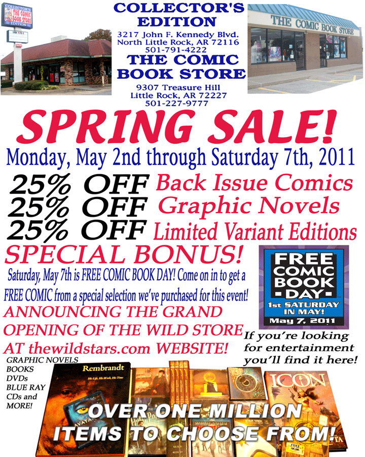 2011 Spring Sale