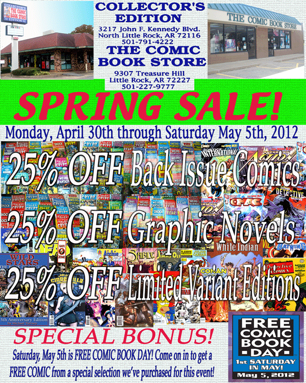 2012 Spring Sale