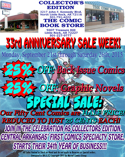 2015 Anniversary Sale