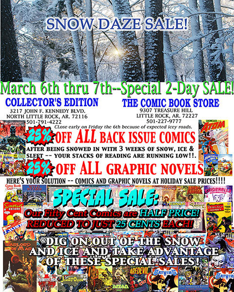 2015 Snow Daze Sale!