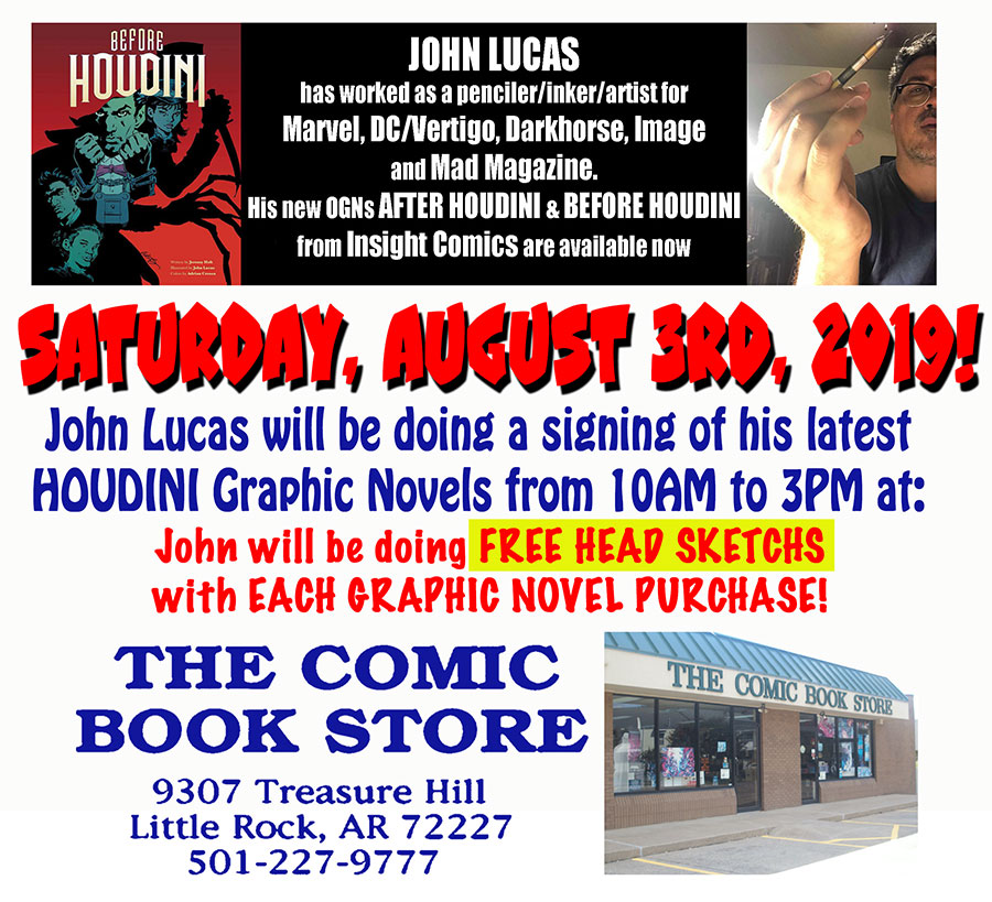 John Lucas signing August 3, 2019