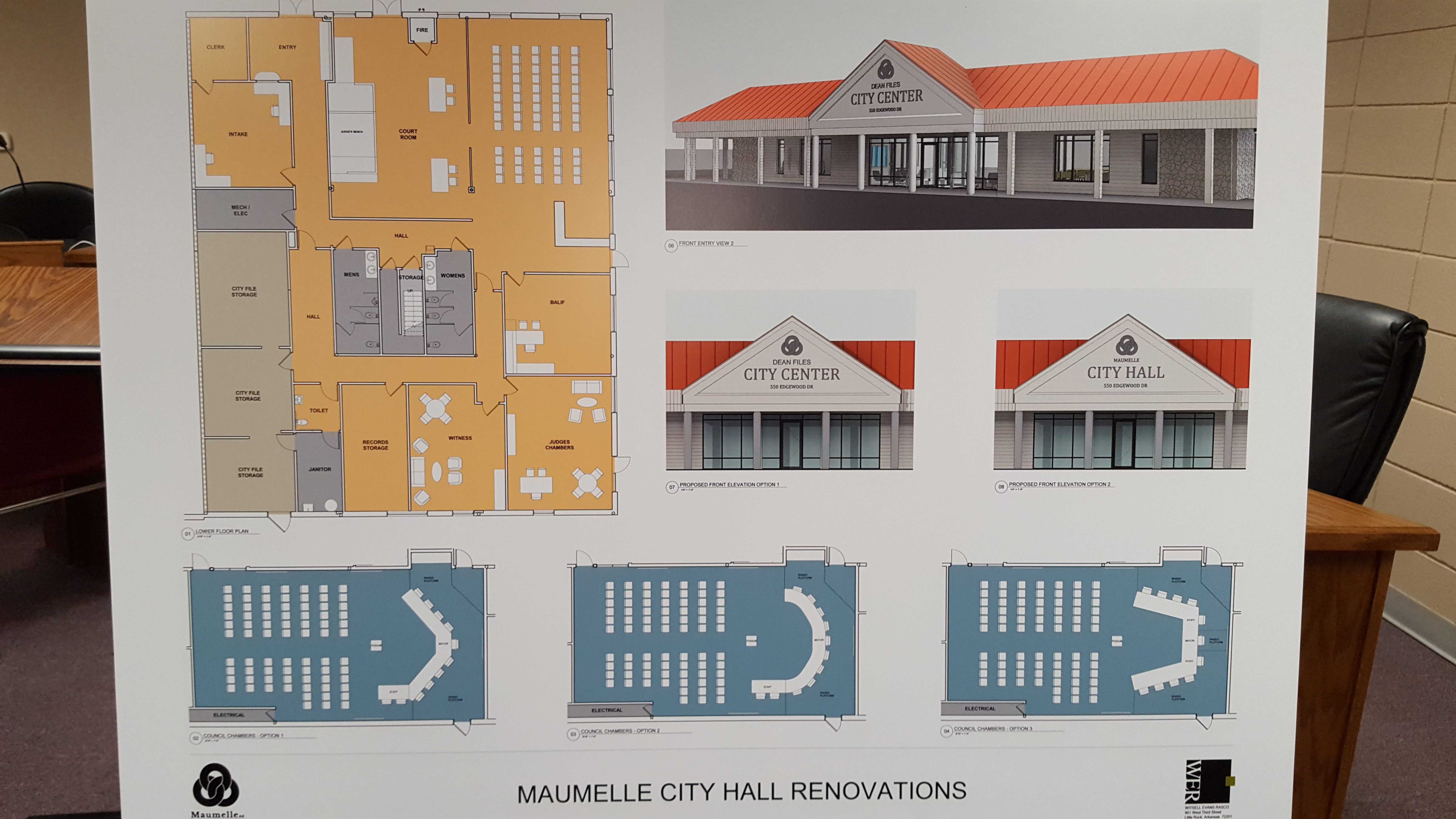 Maumelle City Hall Redesign