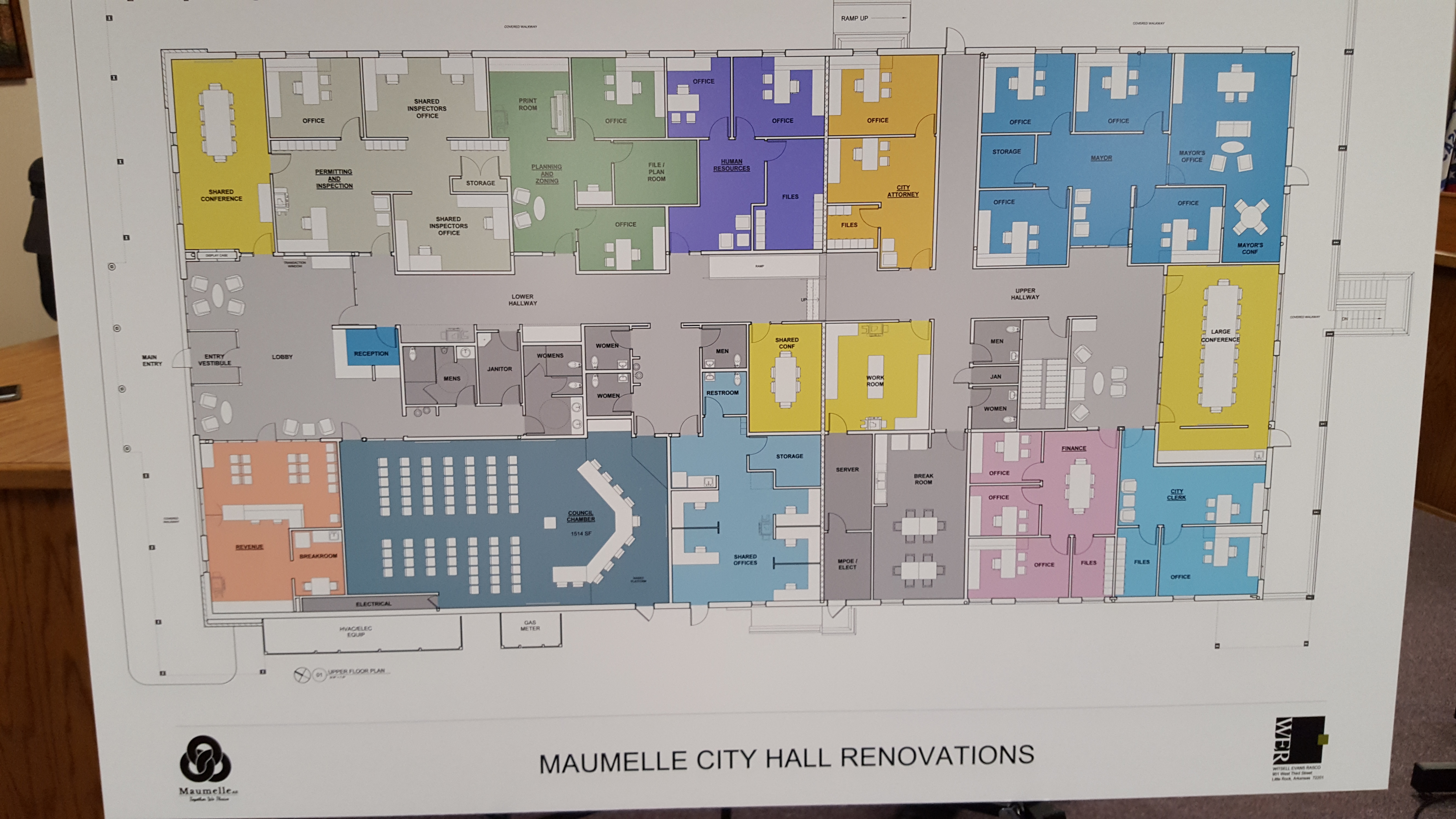 Maumelle City Hall Redesign