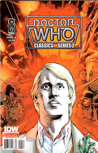 Peter Davidson Dr. Who comics