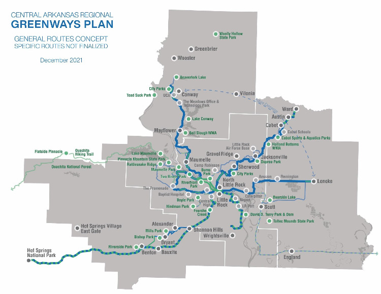 Greenway Map 2021