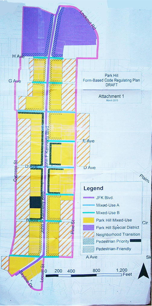 Park Hill Jump Start Map