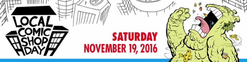 Local Comic Shop Day 2016 logo