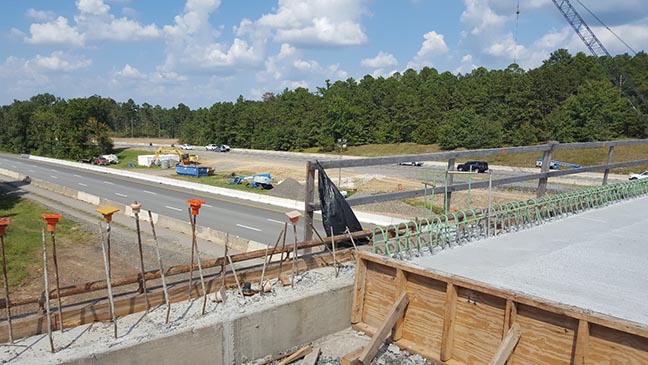 Maumelle 3rd Entrance under construction