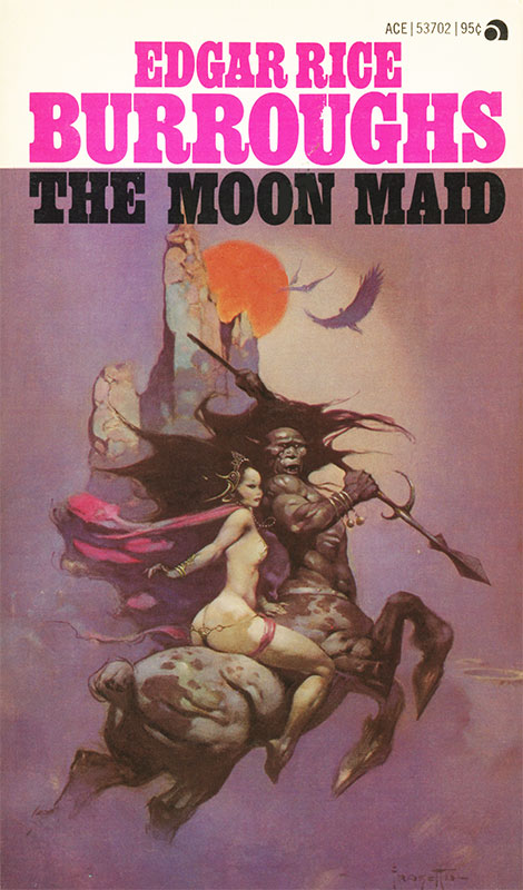 Moon Maid by Frank Frazetta