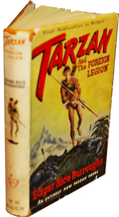 Tarzan Foreign Legion British 1st Edition