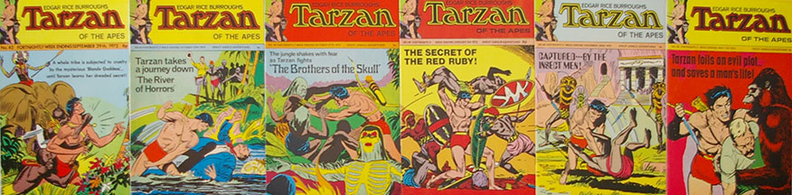 Tarzan comics Williams Publishing