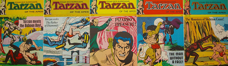 Tarzan comics Williams Publishing