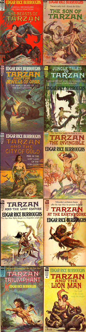 Ace Tarzan paperback collection