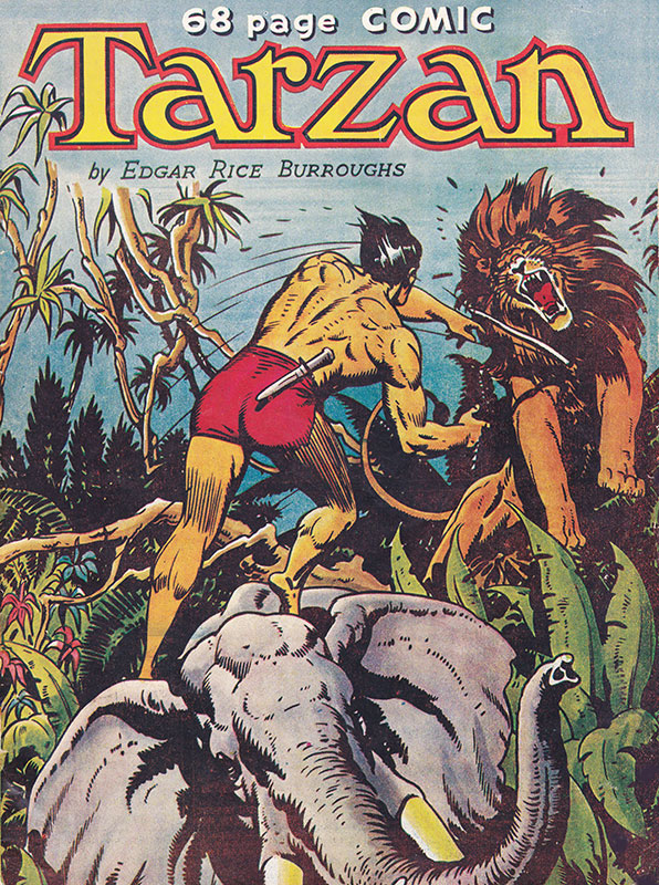Tarzan Comic #2 by Dependable Comics 1950