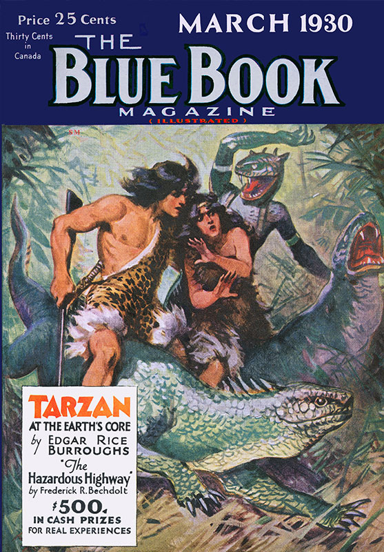 Tarzan at the Earth's Core - Blue Book Magazine