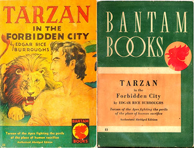 Tarzan Forbidden City Bantam Editions